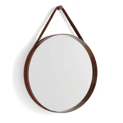 Miroir Strap Mirror, Dark brown