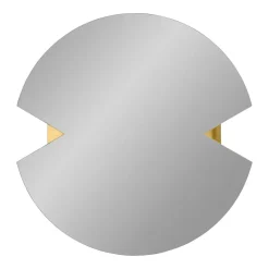 Miroir Verto Ø70 cm, Noir