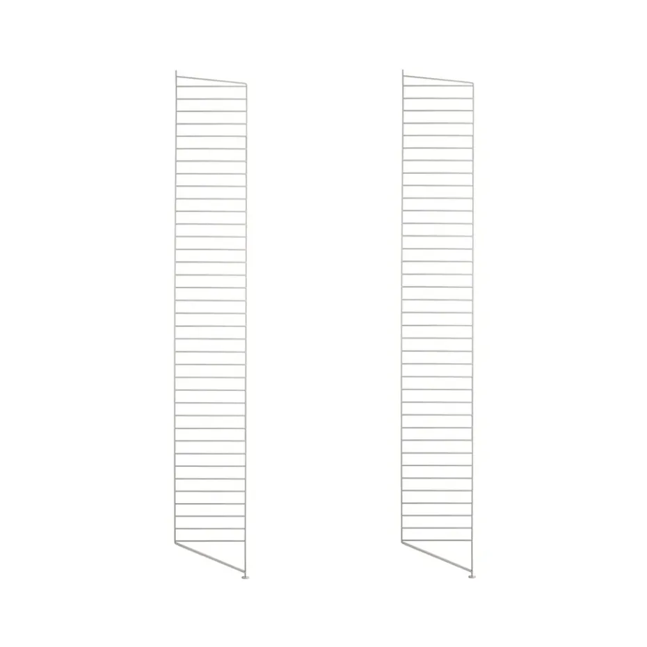Montant d'étagère String, beige, 200x30 cm, lot de 2