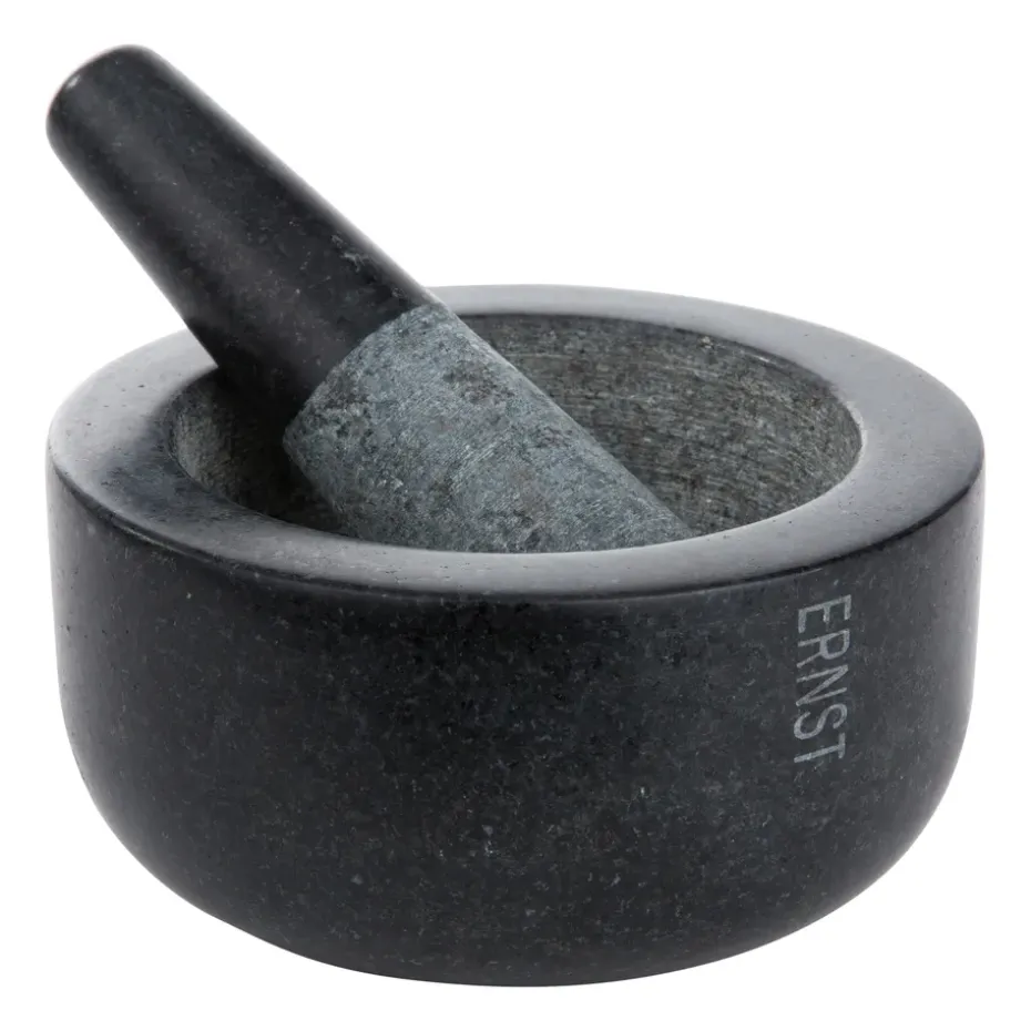 Mortier Ernst granit noir, Grand Ø14 cm
