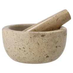 Mortier Ridge Ø14x7 cm, Marbre