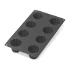 Moule à canelé bordelais en silicone Lékué lot de 8, Noir