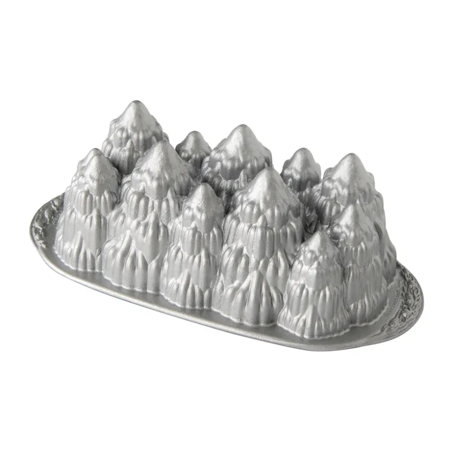 Moule à gâteau Nordic Ware Alpine forest, Argent