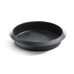 Moule à gâteau rond en silicone Lékué 26 cm, Noir