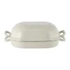 Moule à pain Levain émaillé 39x26 cm Nordwik, Crème