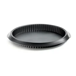 Moule à quiche en silicone Lékué Ø28 cm, Noir