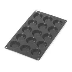 Moule à tartelettes en silicone Lékué lot de 15, Noir