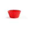 Moules à muffins en silicone Lékué lot de 12, Rouge