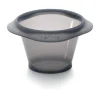 Moules pour fondant au chocolat en silicone Lékué lot de 6, Noir