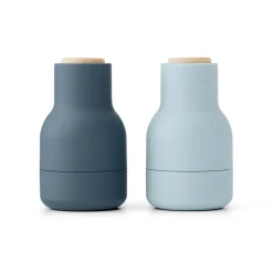 Moulin à épices Bottle Grinder Small, lot de 2, Blues-hêtre