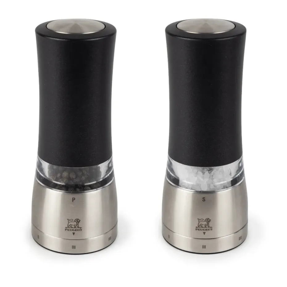 Moulin à sel et poivre électrique Daman Z DUO 2 pièces, Black
