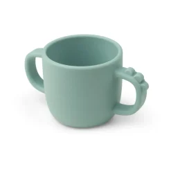 Mug à paille Croco peekaboo 17 cl, Bleu