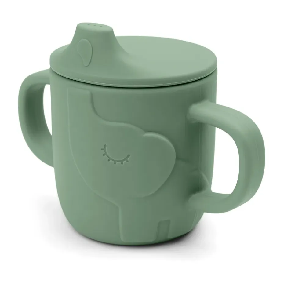 Mug à paille Elphee peekaboo 12 cl, Vert