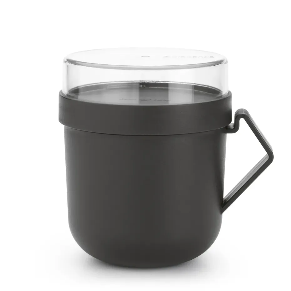 Mug à soupe Make & Take 0,6 L, Gris foncé
