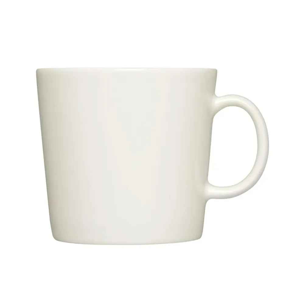 Mug à thé Teema blanc 40 cl, blanc