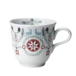 Mug à vin chaud Swedish Grace Winter 10 cl, blanc
