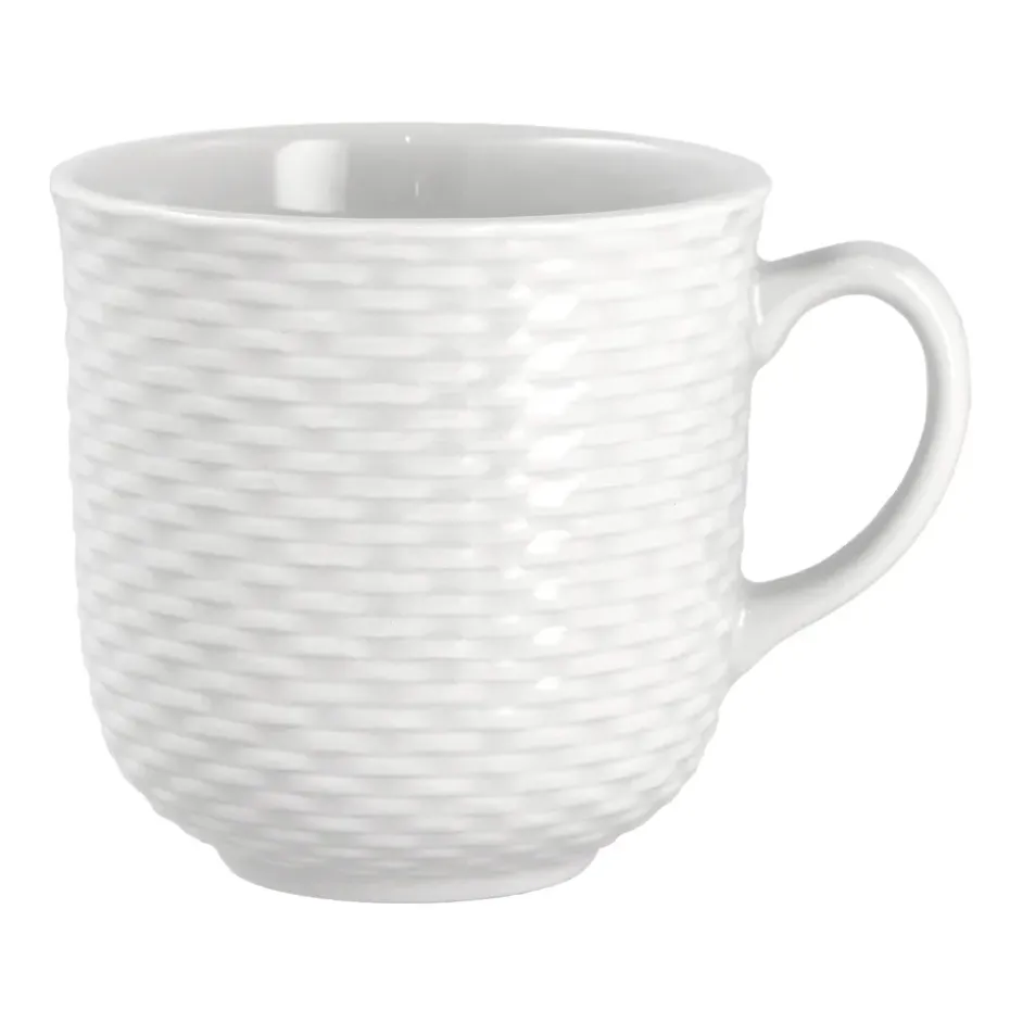 Mug Basket 37 cl, Blanc