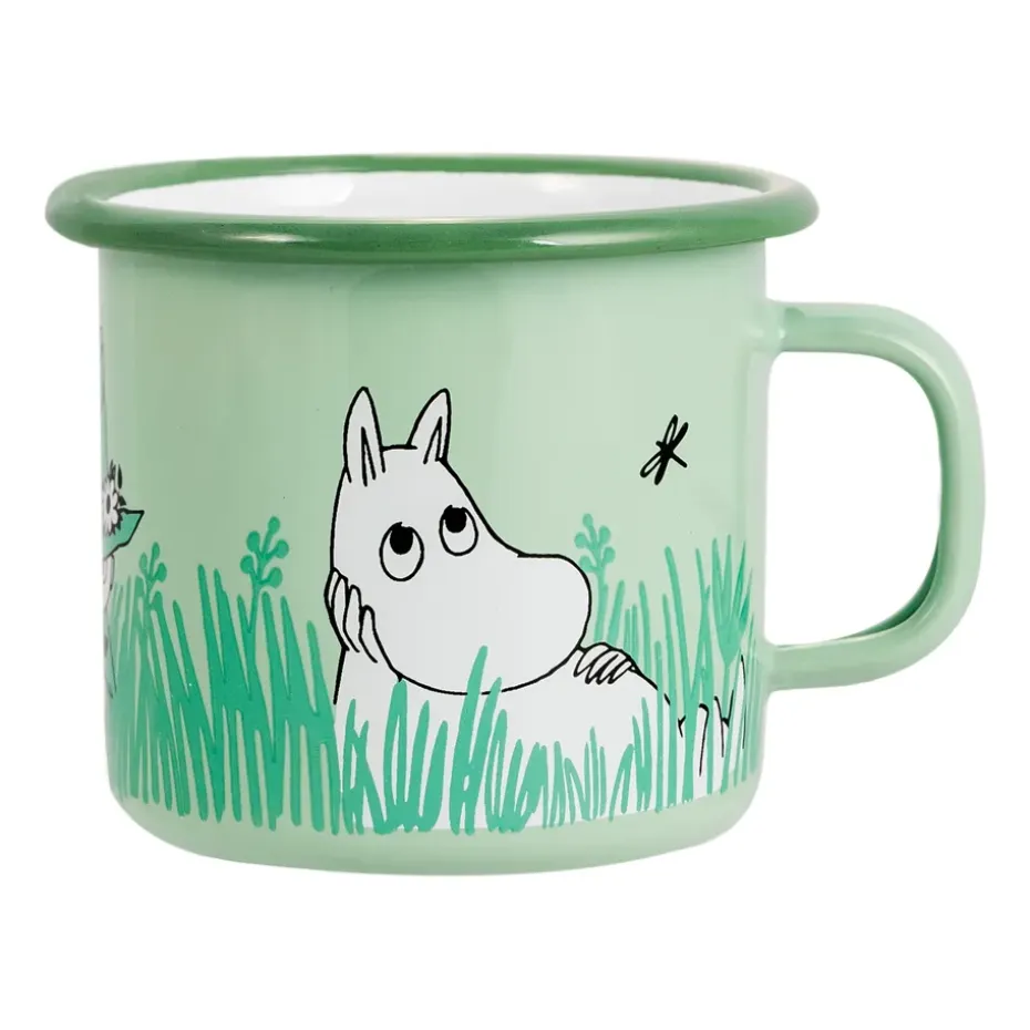 Mug en émail Boys 25 cl, Vert