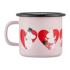 Mug en émail Moomin 25 cl, Heart