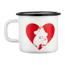 Mug en émail Moomin 37 cl, Heart