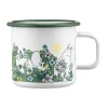Mug en émail Moomin 37 cl, In the garden