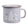 Mug en émail Moomin 25 cl, Snowfall