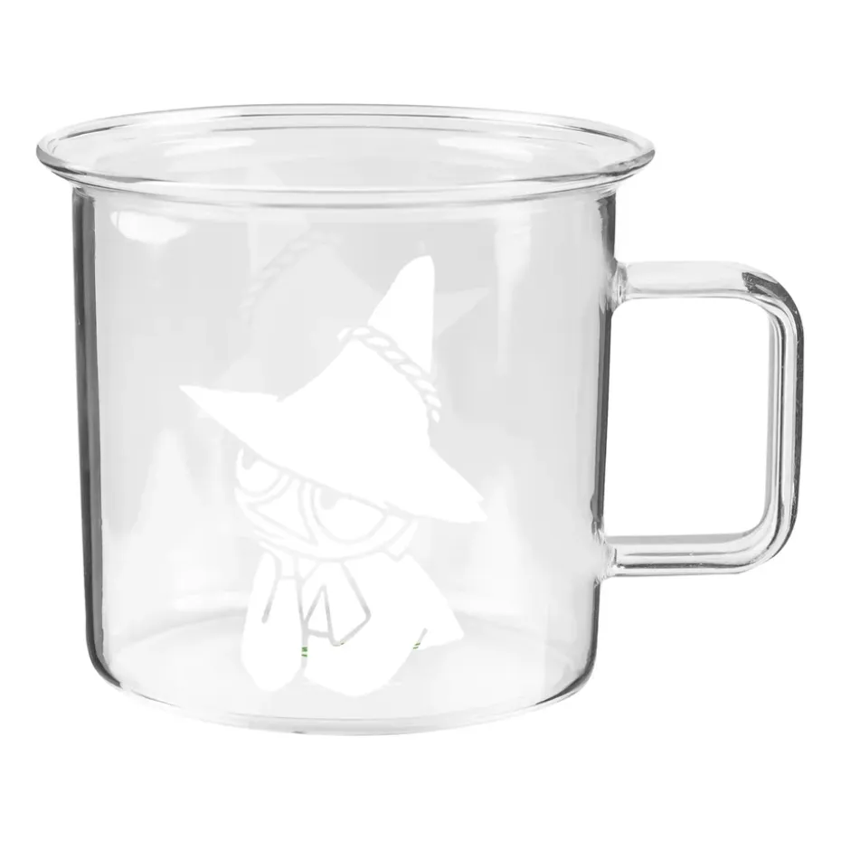 Mug en verre transparent Moomin 35 cl, Snufkin