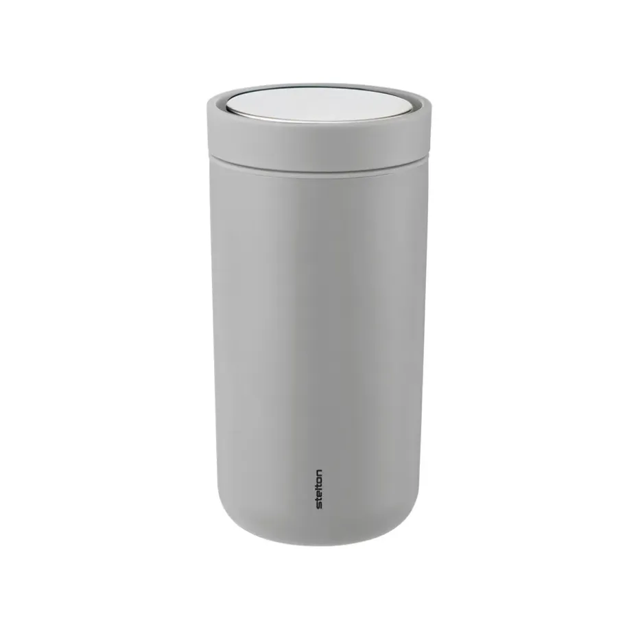 Mug isotherme To Go Click 0,2 l, Mat light grey