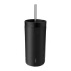 Mug isotherme To Go Sip avec paille 0,4 L, Soft black