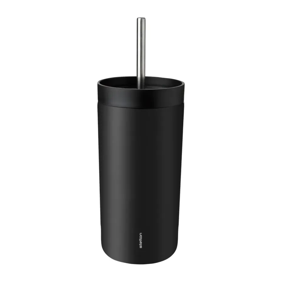 Mug isotherme To Go Sip avec paille 0,4 L, Soft black