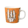 Mug Moomin Les Roudoudouks, orange