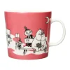 Mug Mumin rose spécial, 40 cl