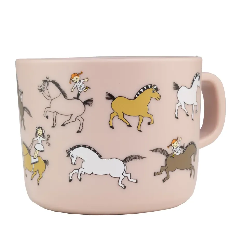 Mug Pippi Cirkus 25 cl, Rose
