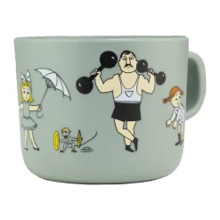 Mug Pippi Cirkus 25 cl, Vert