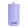 Mugg à emporter 35 cl Design Letters, Blue