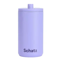 Mugg à emporter 35 cl Design Letters, Blue