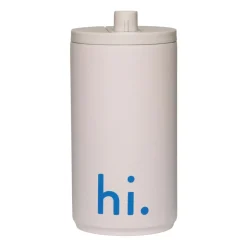Mugg à emporter 35 cl Design Letters, Hi-pastel beige