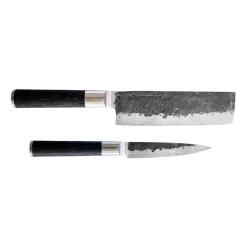 Nakiri Kuro 18 cm et Petty 11 cm, 2 pièces