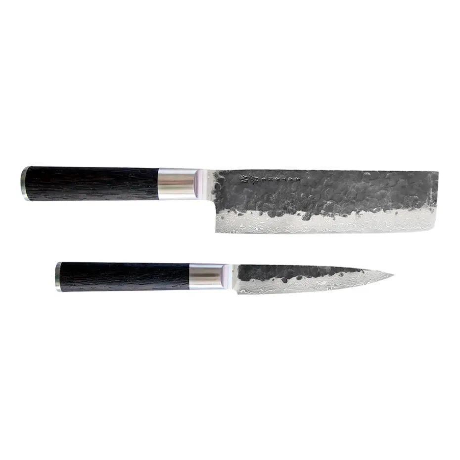 Nakiri Kuro 18 cm et Petty 11 cm, 2 pièces