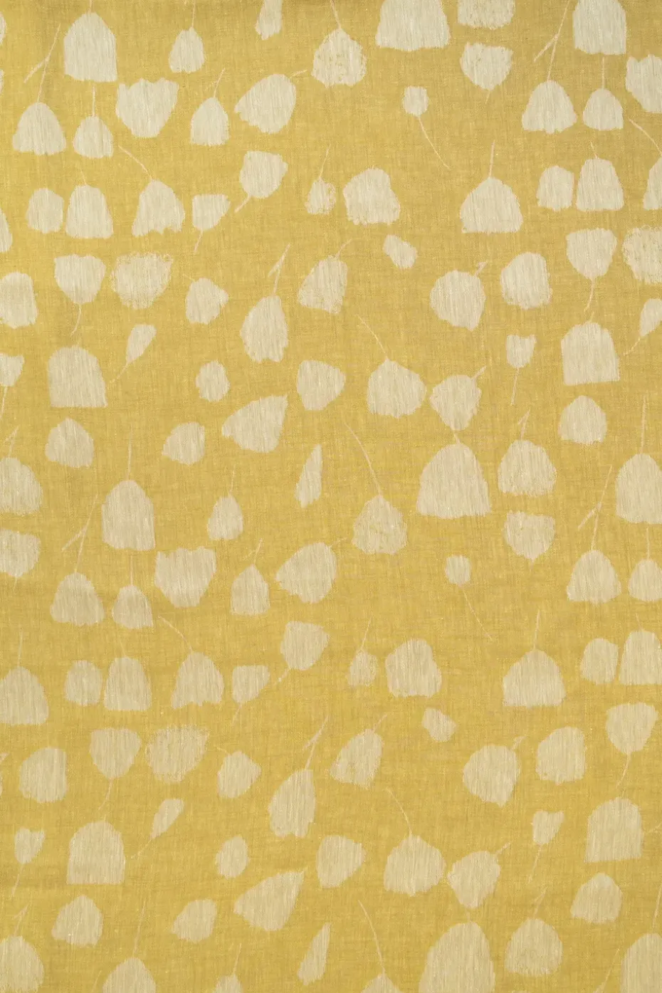 Nappe Bouquet 147x250 cm, Jaune-blanc