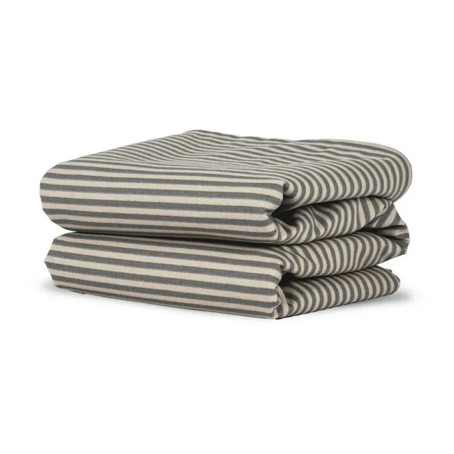 Nappe cirée Ella 150x250 cm, Gris-beige