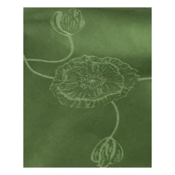 Nappe damassée verte Hammershøi Poppy, 150x200 cm
