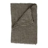 Nappe en lin Vipa 150x300 cm, Noir-sable