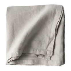 Nappe en lin 175x175 cm, Warm Grey