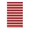 Nappe Leya Stripe 150x250 cm, Rouge-rose