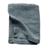 Nappe Marion en lin 145x145 cm, Ocean