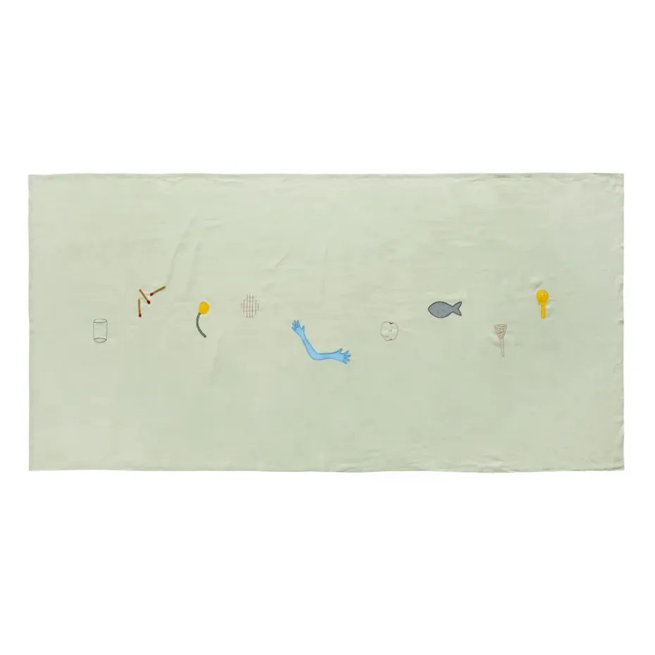 Nappe Sobremesa 140x300 cm, Green