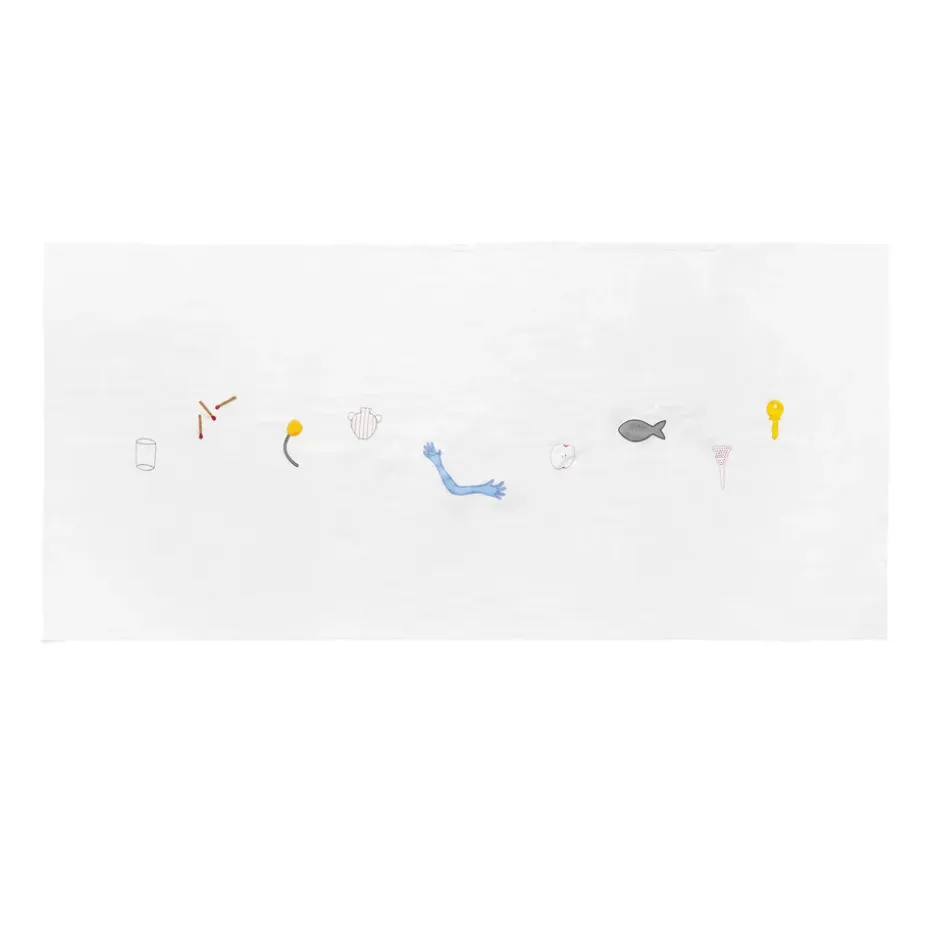 Nappe Sobremesa 140x300 cm, White
