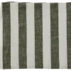 Nappe Striped 140x260 cm, Olive