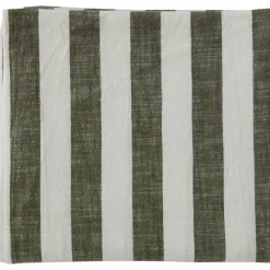 Nappe Striped 140x260 cm, Olive